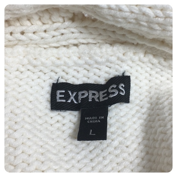 EXPRESS short sleeve knit sweater - Picture 4 of 5